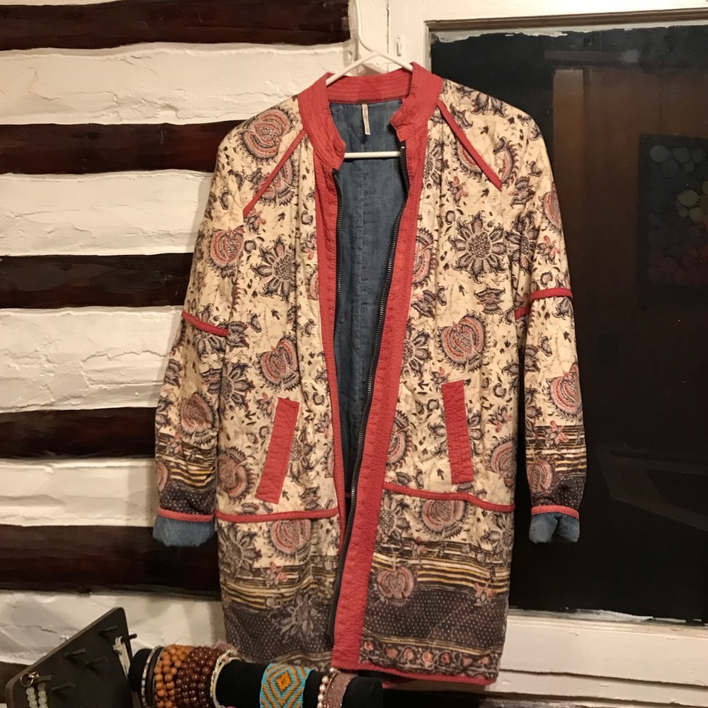 SOLD Free People Quilted Jacket